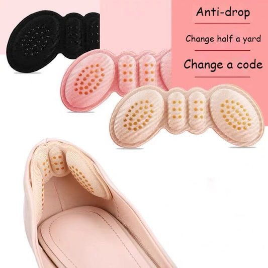 Butterfly Adhesive Heel Liner Protective Cushion Pads For Pain Relief