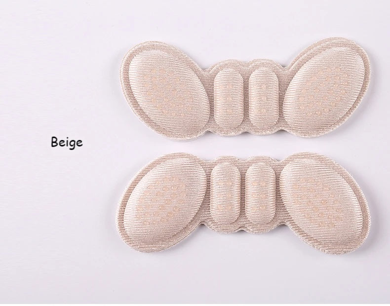 Butterfly Adhesive Heel Liner Protective Cushion Pads For Pain Relief