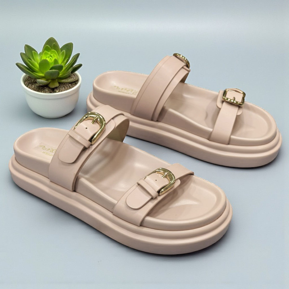Gilded Ridge Flatform Slides - 1113|3150