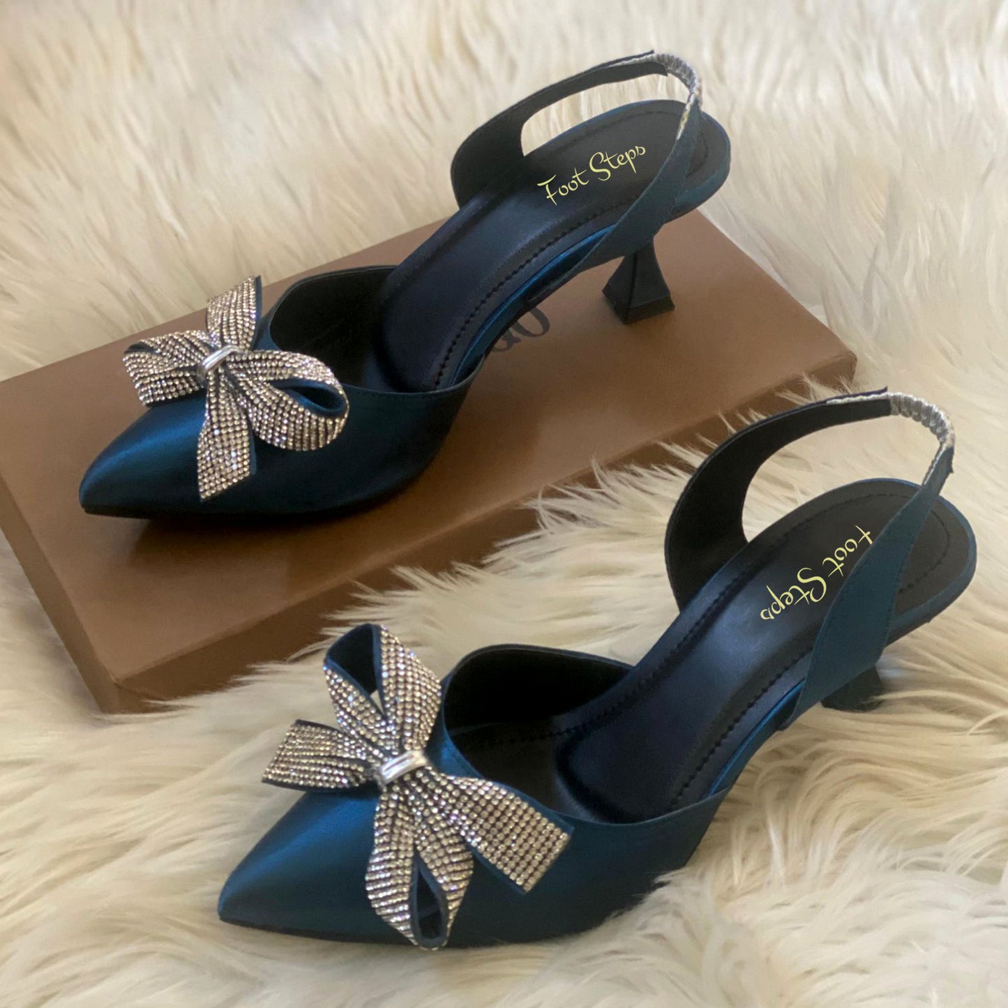 Kitten Heels Bowknot Sandals - KTN|2850