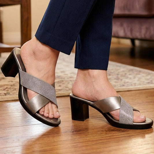 Comfort Block Heels - CBSG|2400