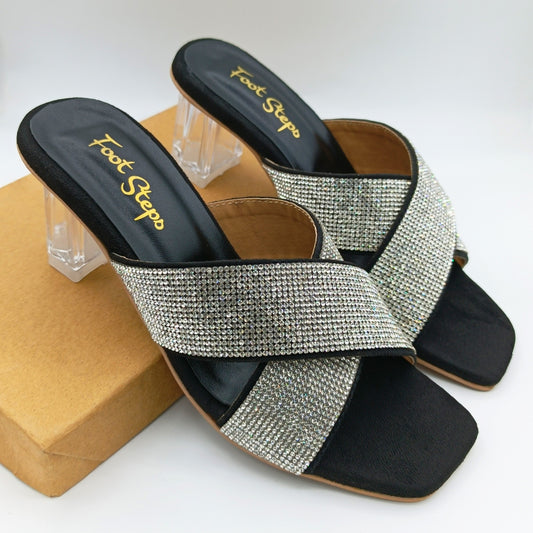 Embellished Crystal Heels - CCH21775