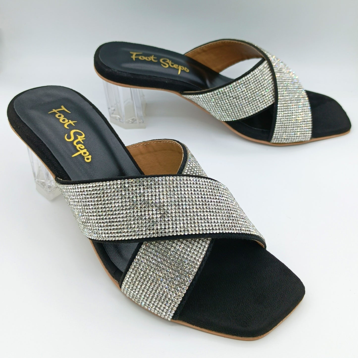 Embellished Crystal Heels - CCH21775