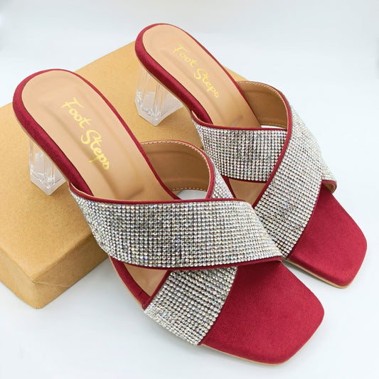 Embellished Crystal Heels - CCH21775