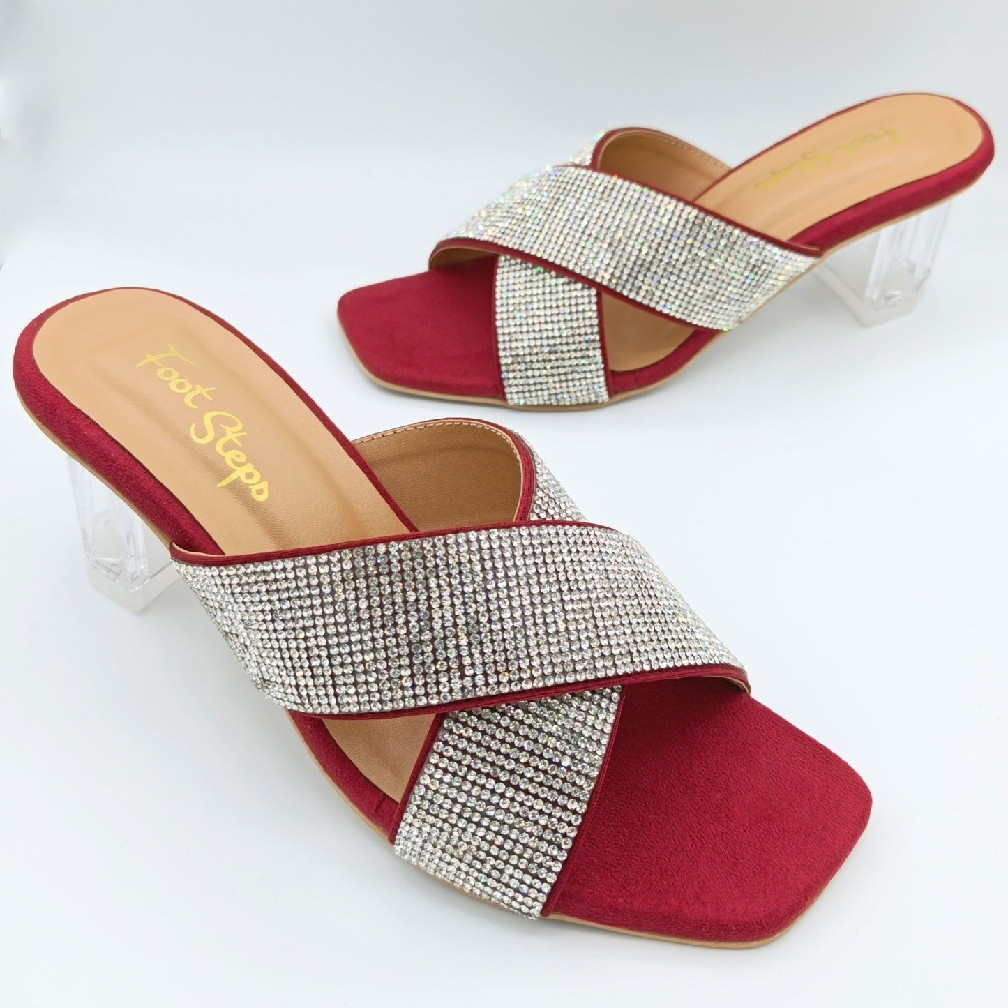Embellished Crystal Heels - CCH21775