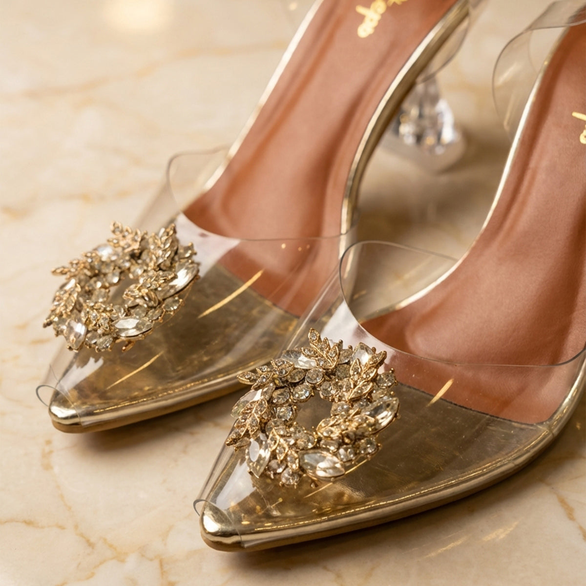 Cinderella Crystal Heels - CNDRLA|2750