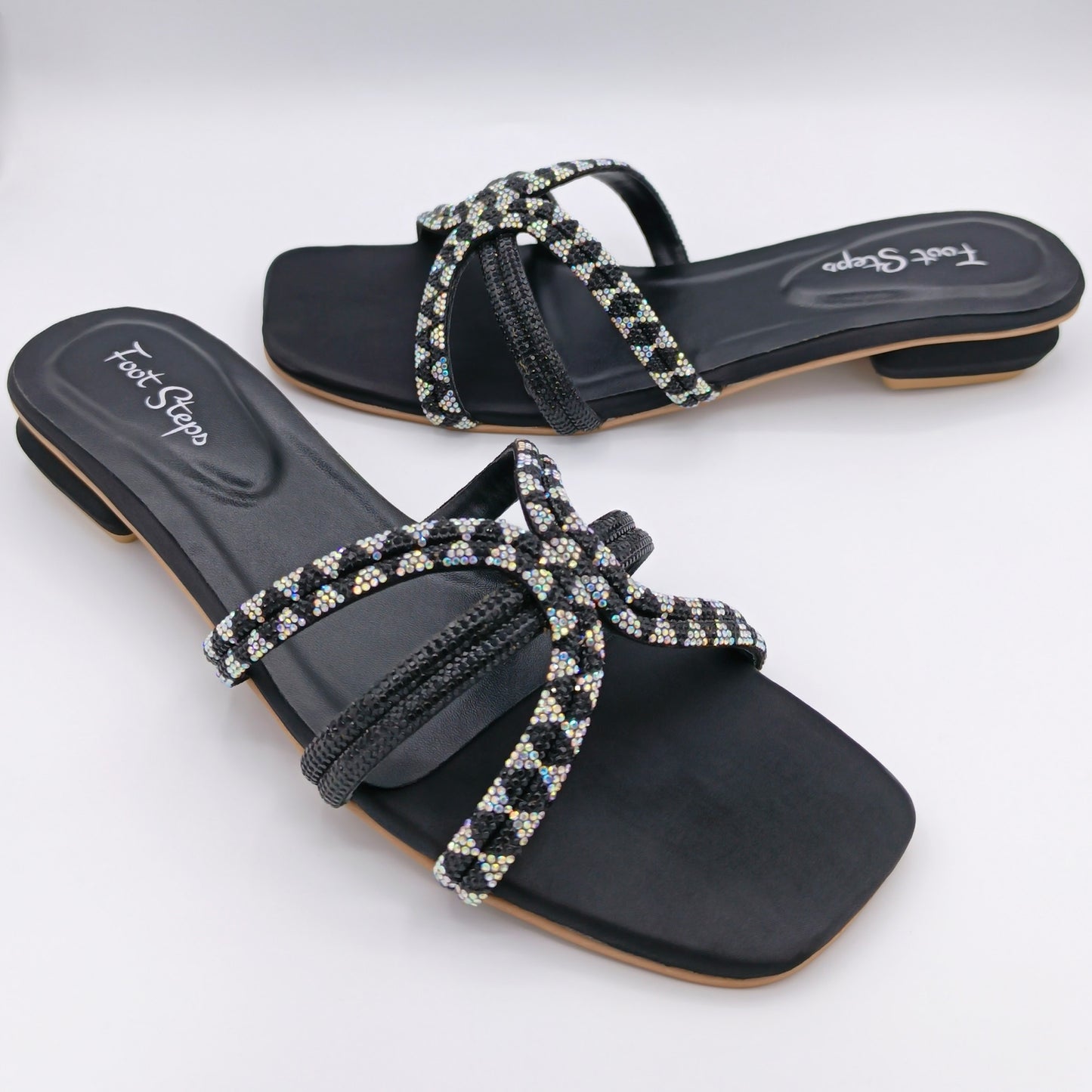 Rhinestone Flat Slides - FSF21250