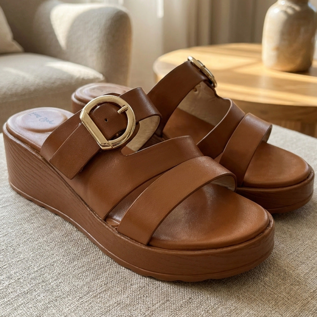 Comfort Wedge Slippers - FTPH|2850