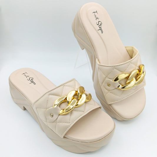 Comfort Wedge Slippers - GC|2500