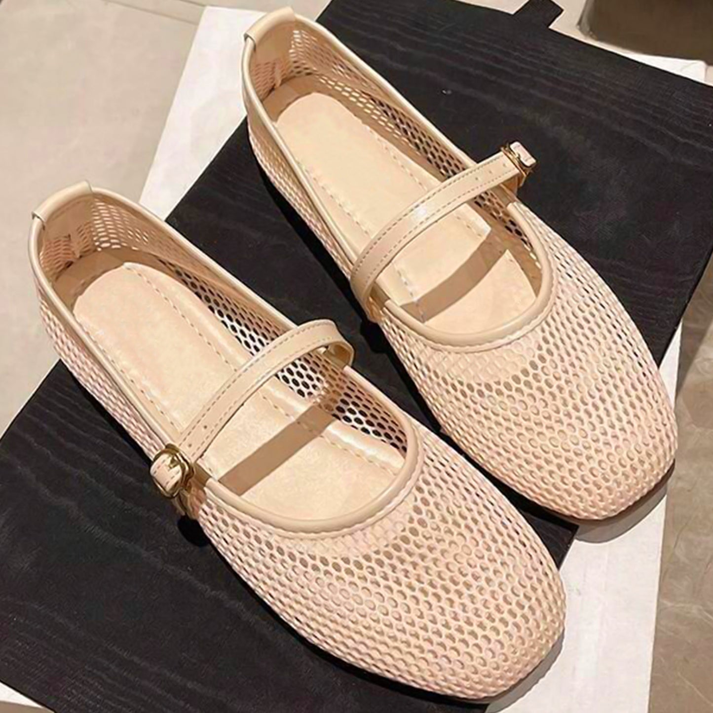 Mary Jane Flat Pumps - MJFN21250