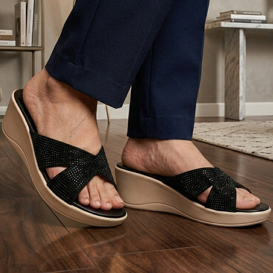 Comfort Wedge Slippers - PCH|2600