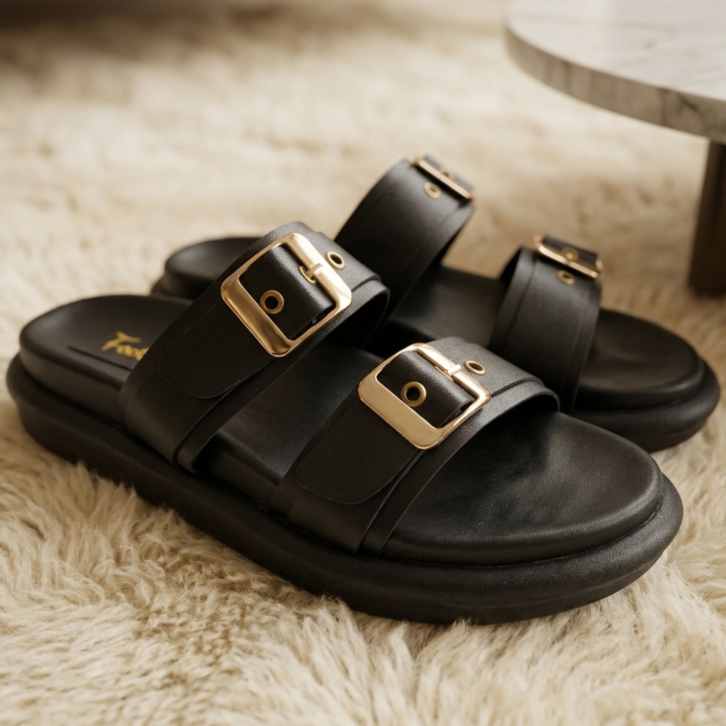 Urban Flatform Sole Slides - RFDB