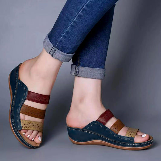 Roman Medicated Wedge Slides - RTS|2850