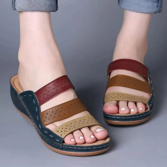 Roman Medicated Wedge Slides - RTS|2850