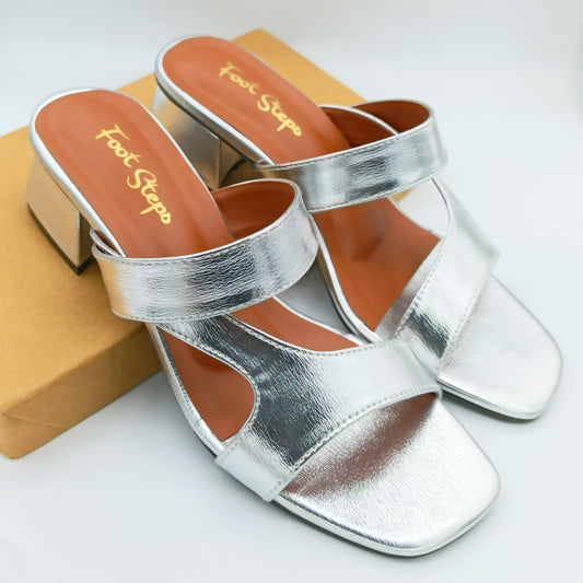 Low Block Heels Sandals - SCH21300