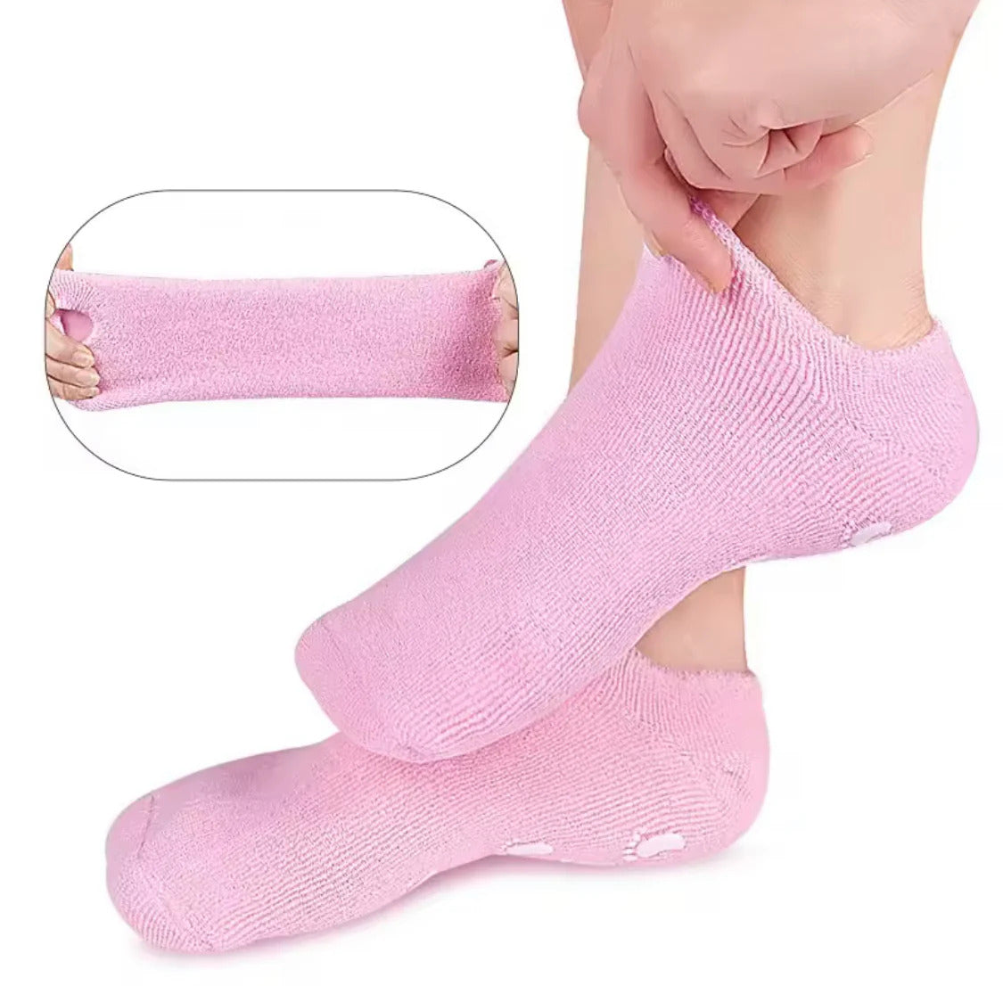 Spa Gel Socks Anti Crack Feet Moisturizing & Pain Relief