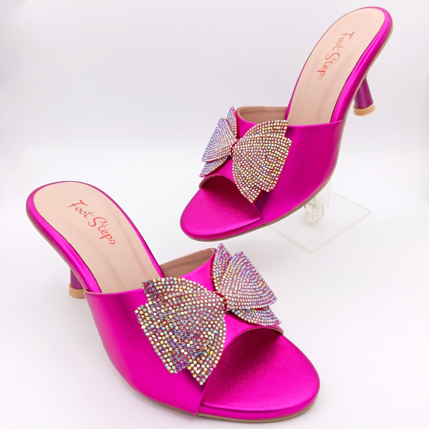 Butterfly Cone Heels Sandals - TSCMB21590