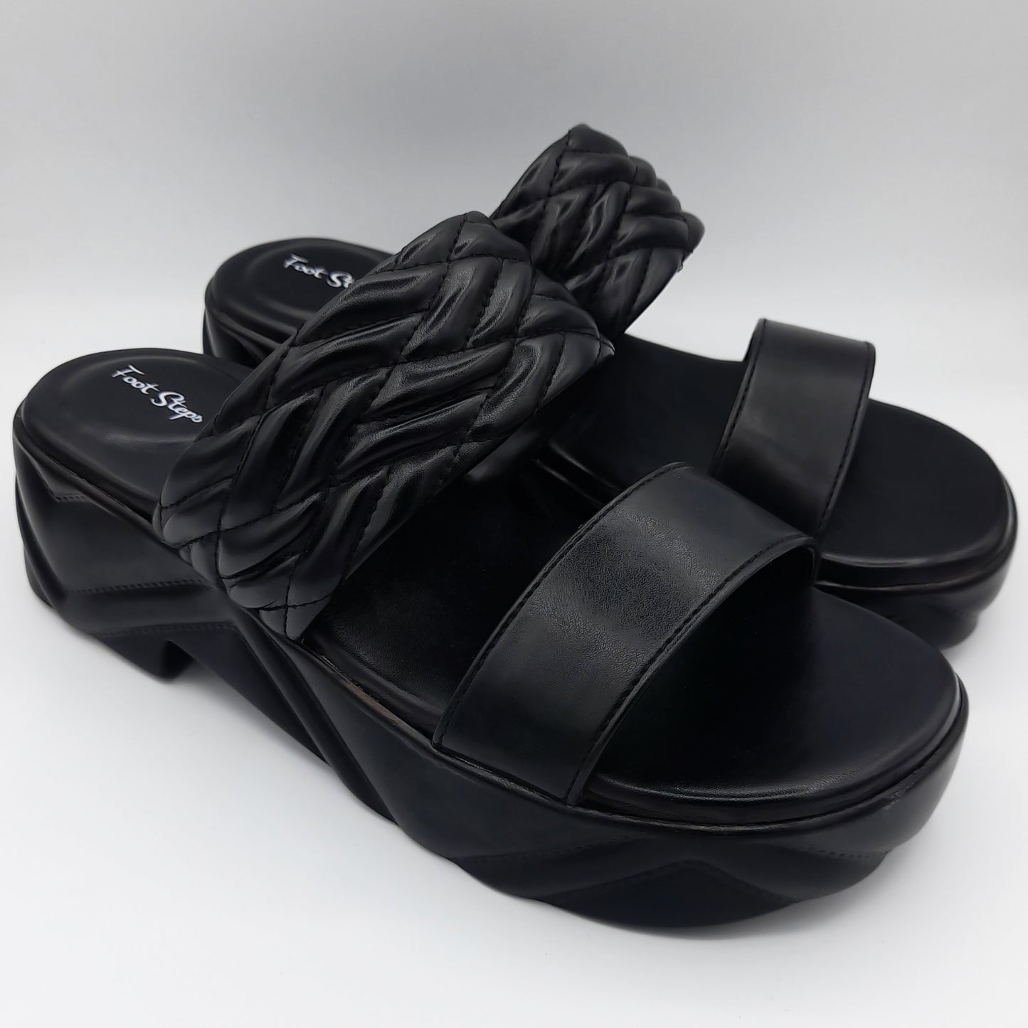 Comfort Wedge Slippers - VKM|2595