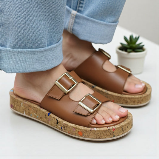 Comfort Wooden Slippers - WDB|2695