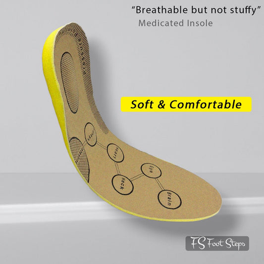 Breathable Insole Comfortable Acupressure Orthopedic Shoe SoleFoot Steps