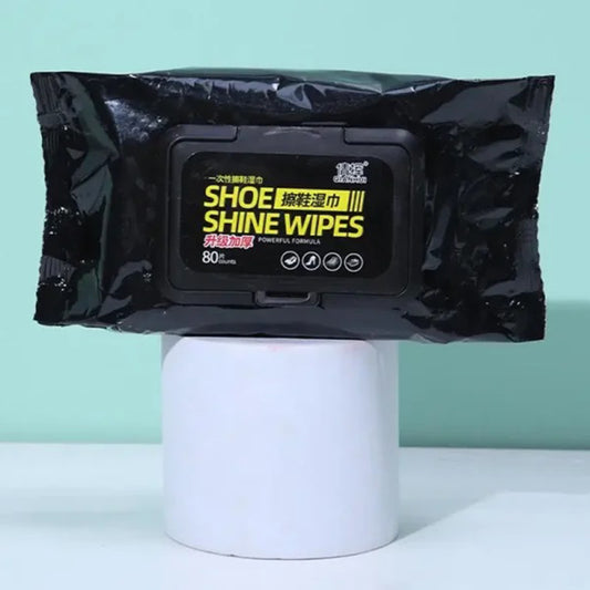 Shoe Cleaning Wipes Disposable Travel Sneaker Wet Wipes 80 pcs