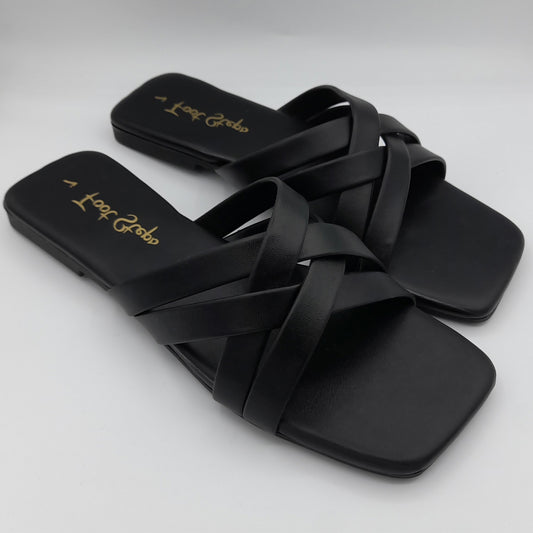 Casual Flat Slides - STRPY|1780