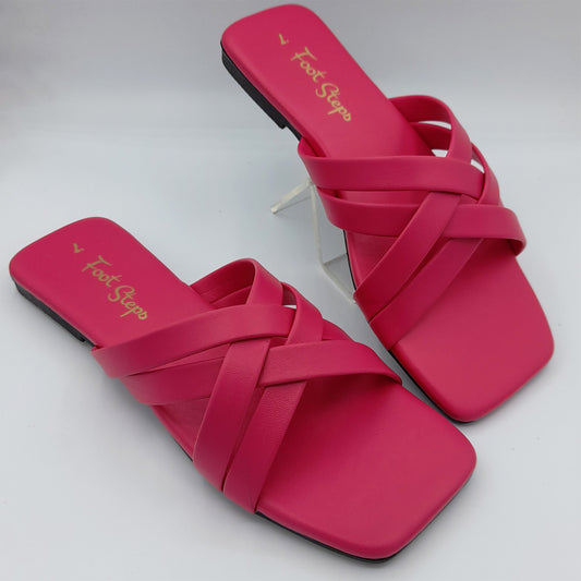 Casual Flat Slides - STRPY|1780