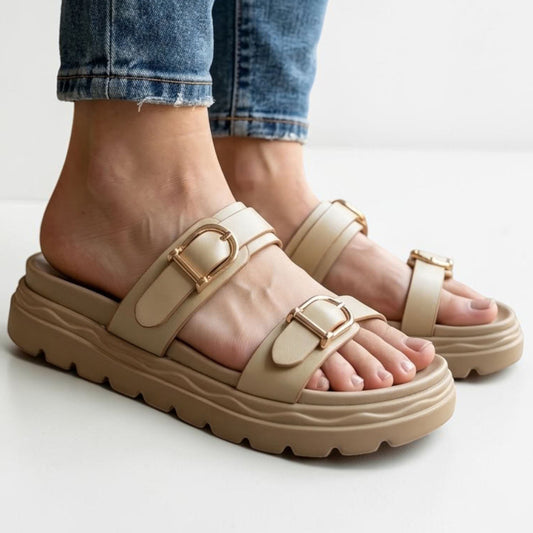 Gilded Ridge Flatform Slides - 1113|3150