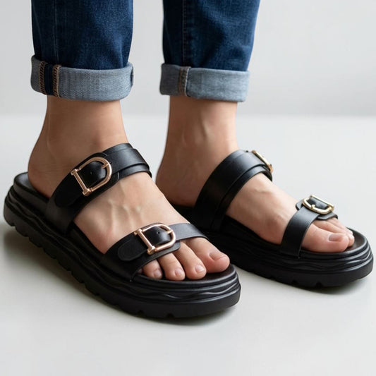 Gilded Ridge Flatform Slides - 1113|3150