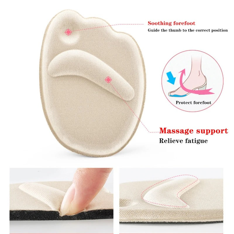 Half Insole Forefoot Cushion Pad For Pain Relief|1080