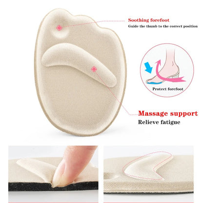 Half Insole Forefoot Cushion Pad For Pain Relief|1080