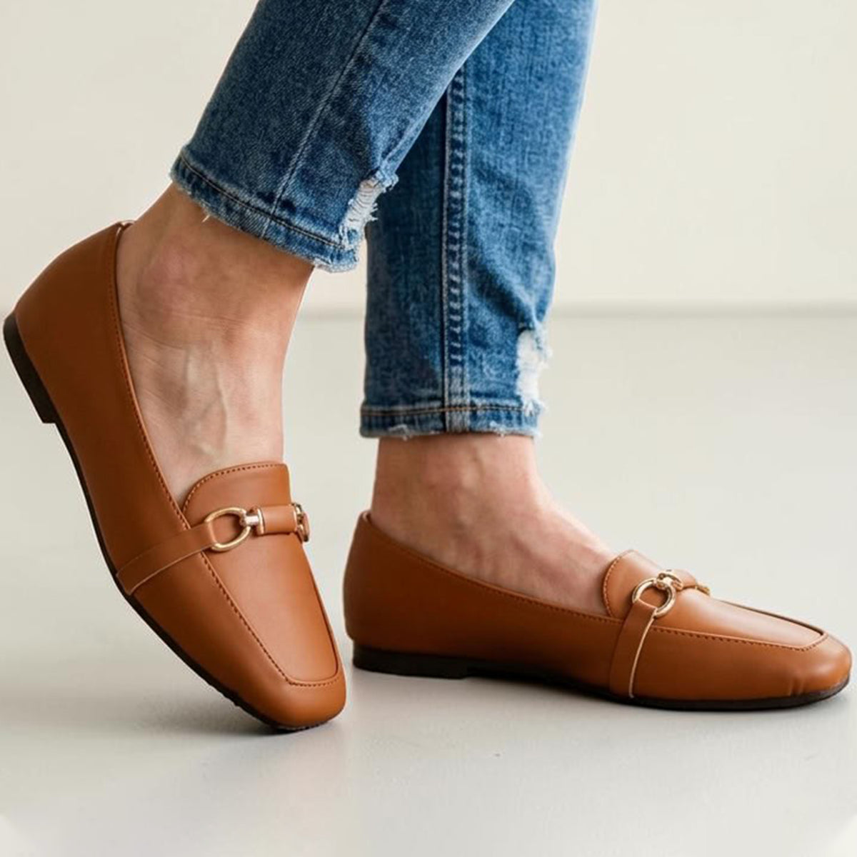 Metro Flat Loafer Shoes - 5413|2350