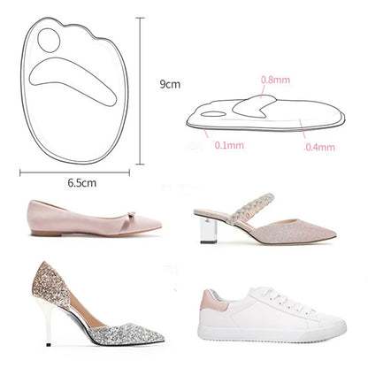 Half Insole Forefoot Cushion Pad For Pain Relief|1080