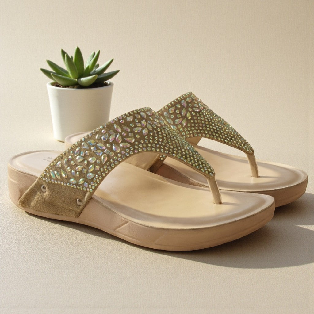 Comfort Wedge Flip Flop - ALFN|2950