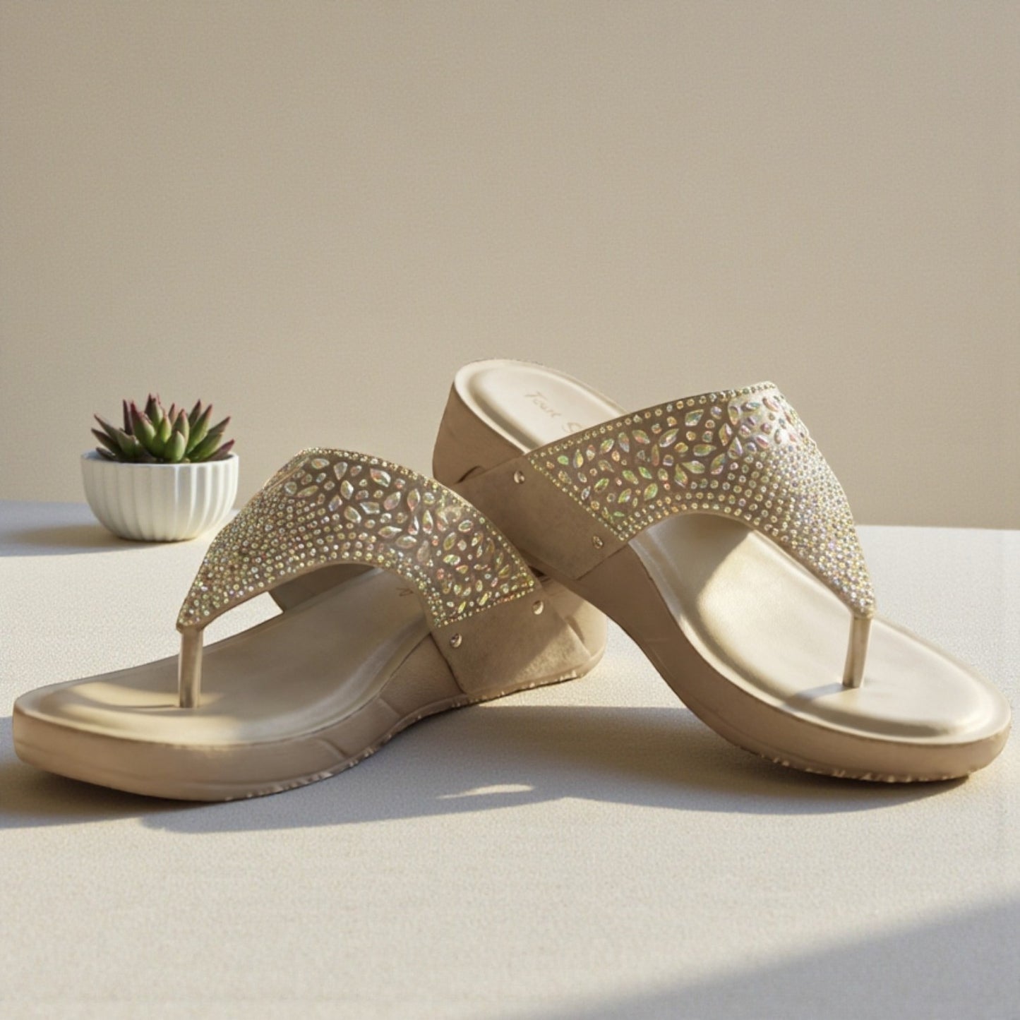 Comfort Wedge Flip Flop - ALFN|2950