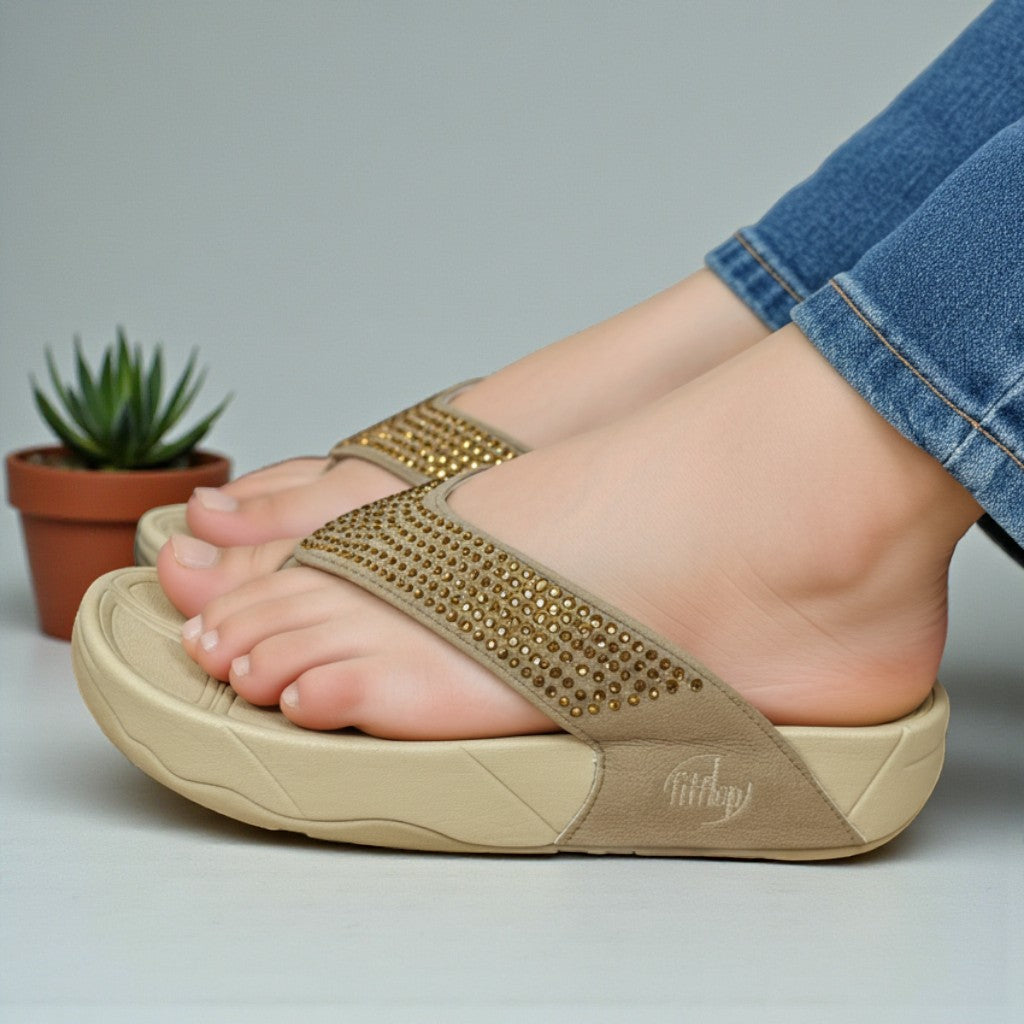 Comfort Wedge Fit Flop - B0283450