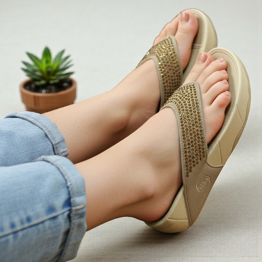Comfort Wedge Fit Flop - B0283450