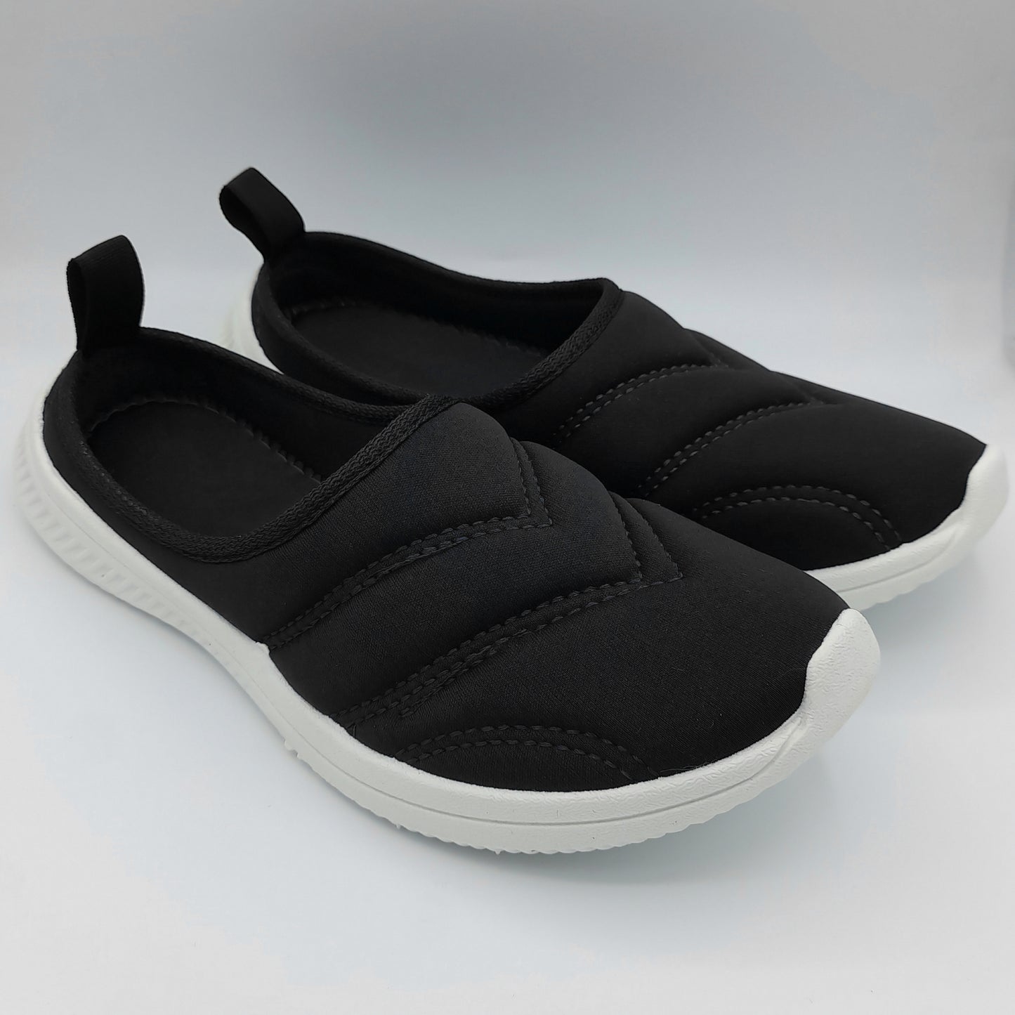 Quilted Back-Open Shoes - BRJBO|1800