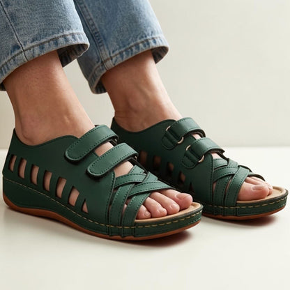 Roman Medicated Wedge Sandals - RTRO|3050