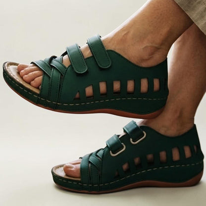 Roman Medicated Wedge Sandals - RTRO|3050