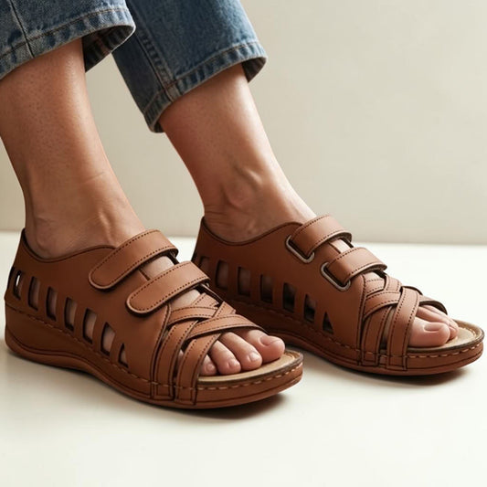 Roman Medicated Wedge Sandals - RTRO|3050