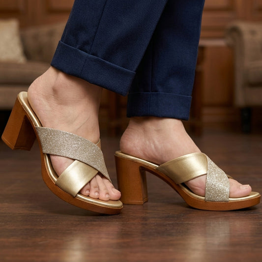 Comfort Block Heels - CBSG|2400
