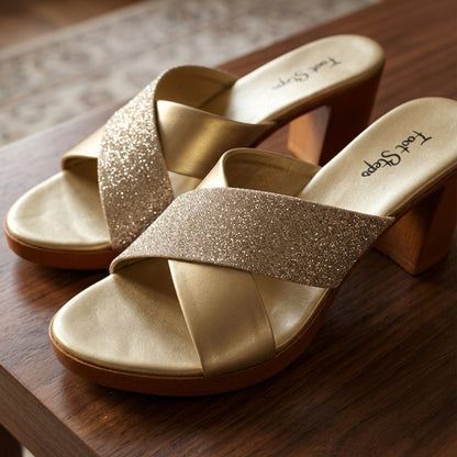 Comfort Block Heels - CBSG|2400
