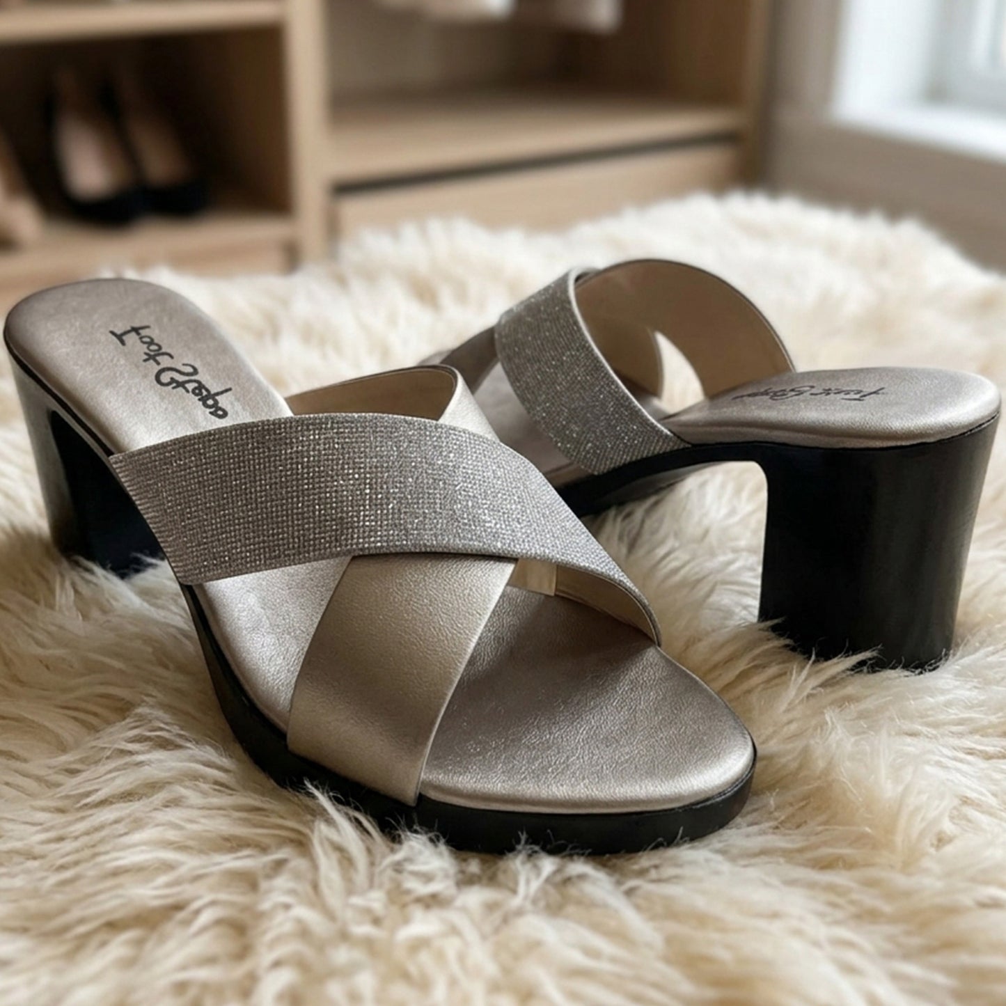 Comfort Block Heels - CBSG|2400