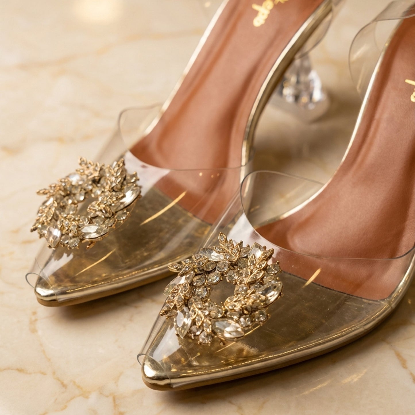 Cinderella Crystal Heels - CNDRLA|2750