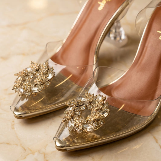Cinderella Crystal Heels - CNDRLA|2750