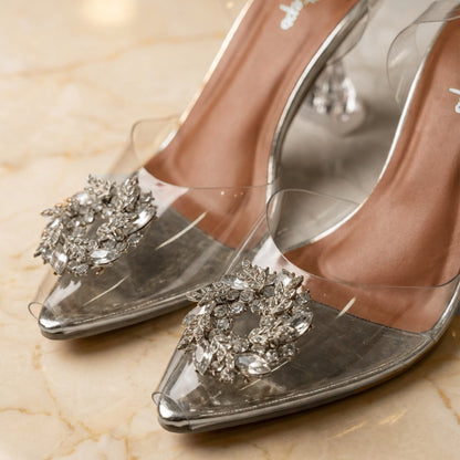 Cinderella Crystal Heels - CNDRLA|2750