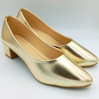 Court Shoes Block Heel Pumps - CSGS2800