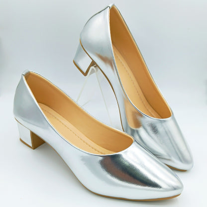 Court Shoes Block Heel Pumps - CSGS2800