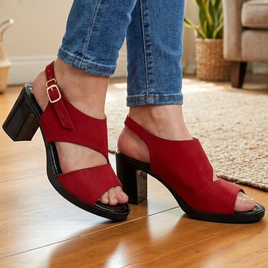 Cowboy Style Heels Sandals - CWBY|2320